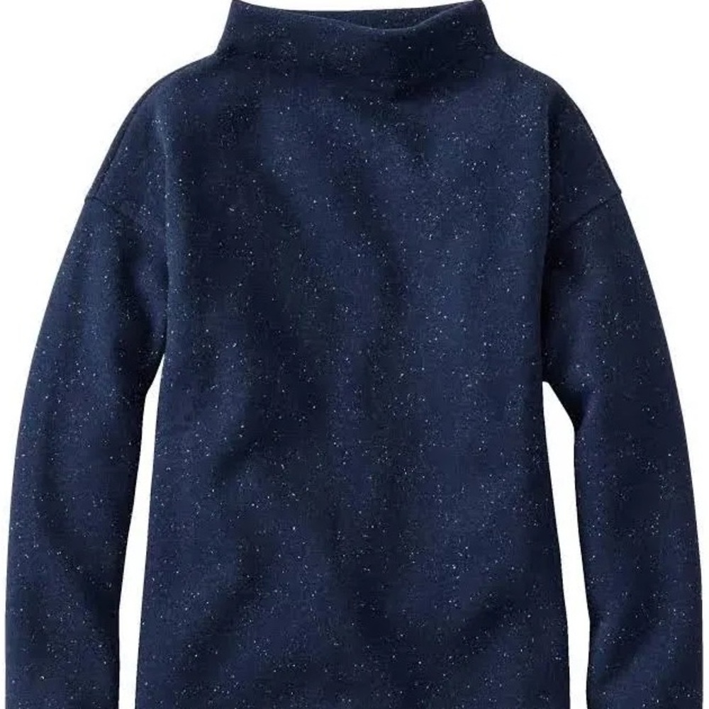 L.L. Bean L Soft Donegal funnel neck sweatshirt